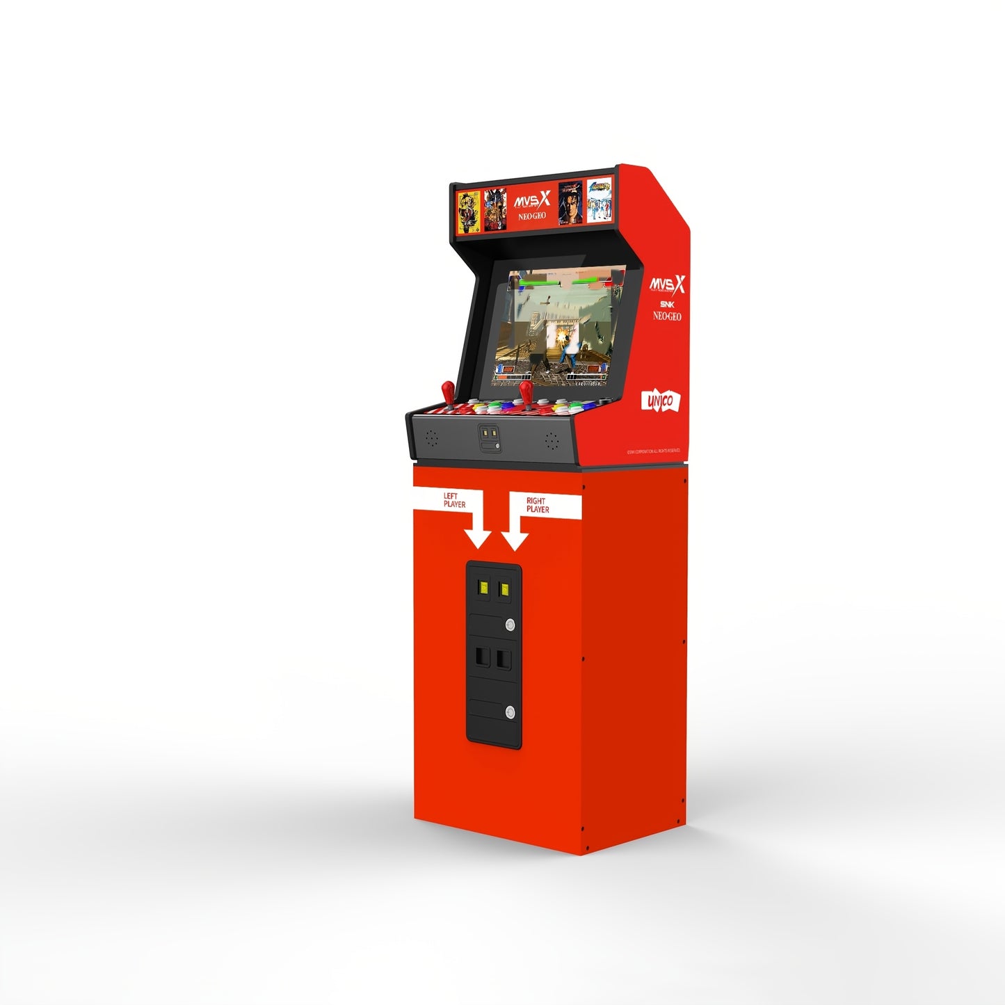 UNICO MVSX 17" SNK Retro Arcade Cabinet - Easter Edition