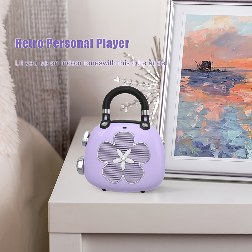 Mini Portable Wireless Speaker 5W Retro Style MP3 Gift Idea