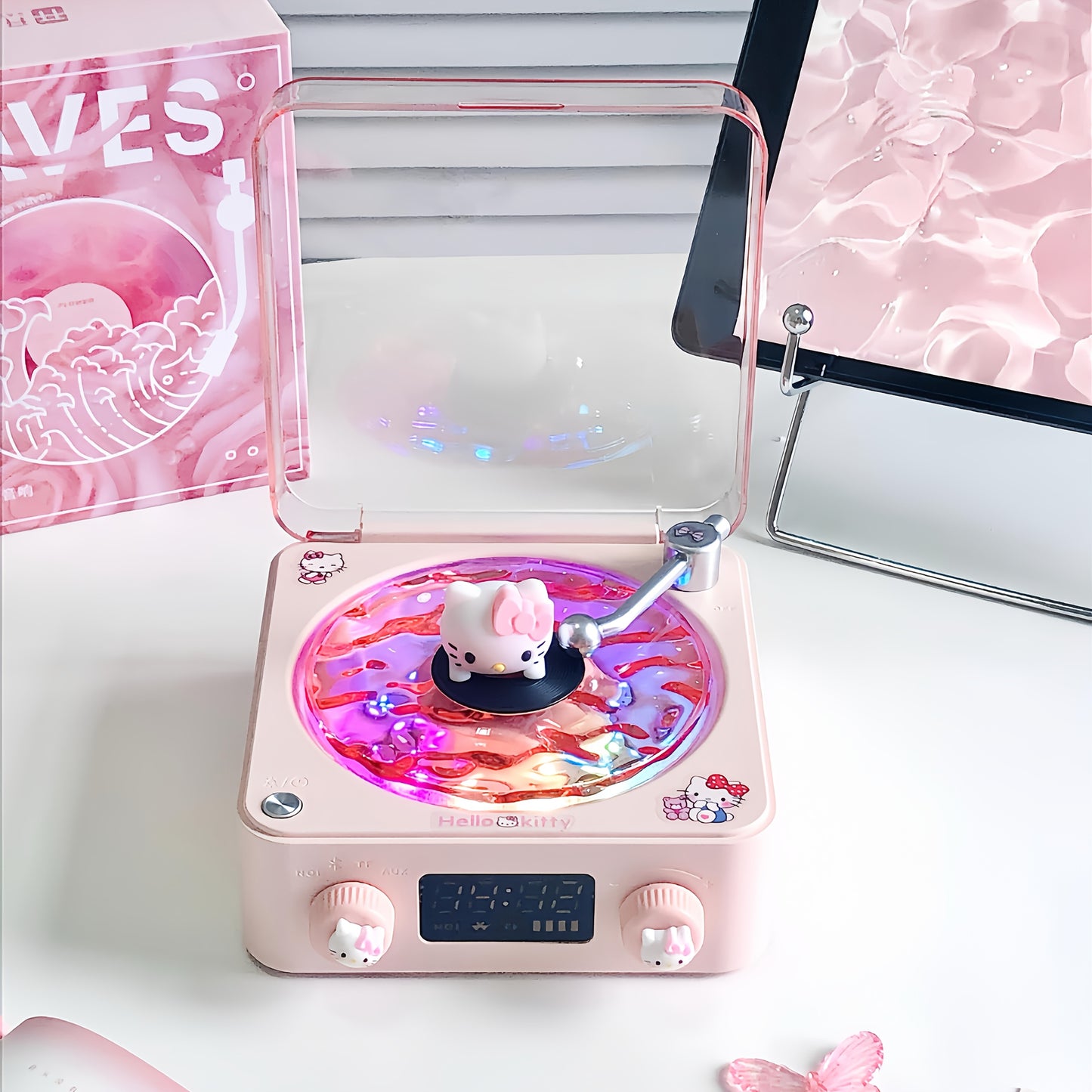 Sanrio Hello Kitty Wireless Speaker USB C Music Player