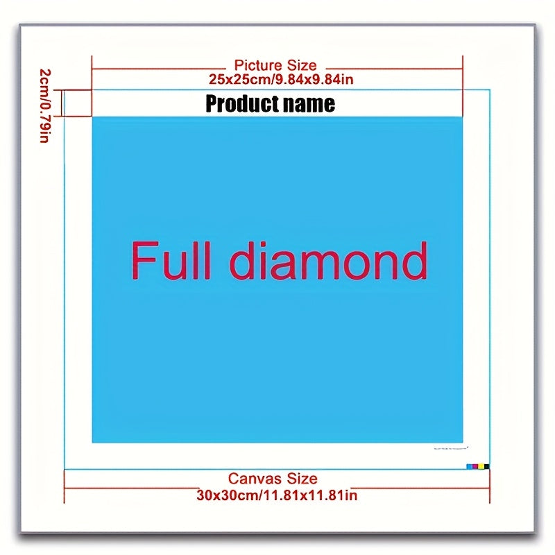 Disney Stitch Diamond Painting Kit 5D Round Wall Art