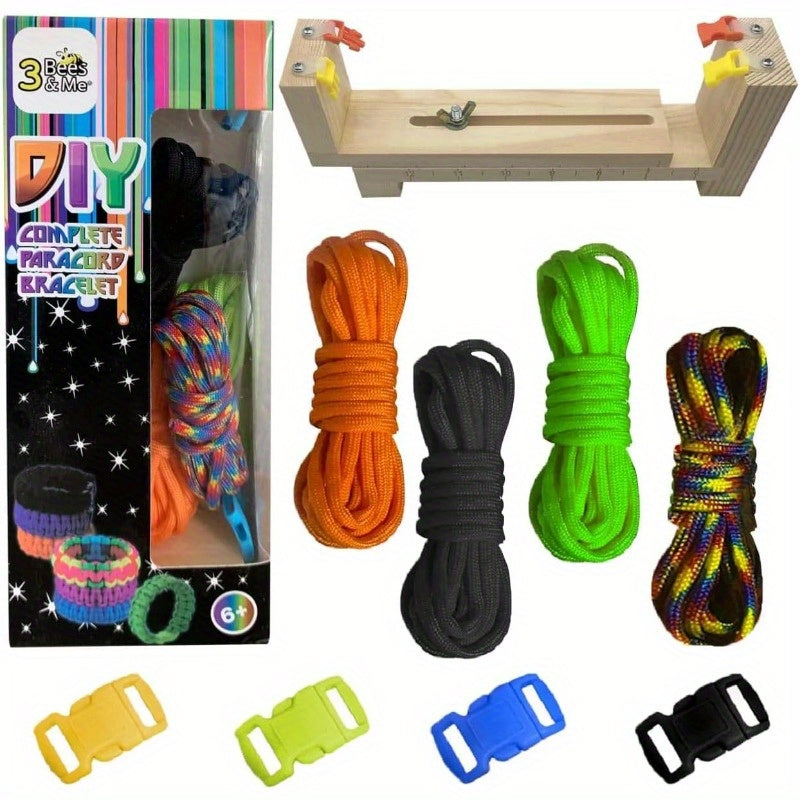 3 Bees And Me Paracord Bracelet DIY Kit For Teens Tweens