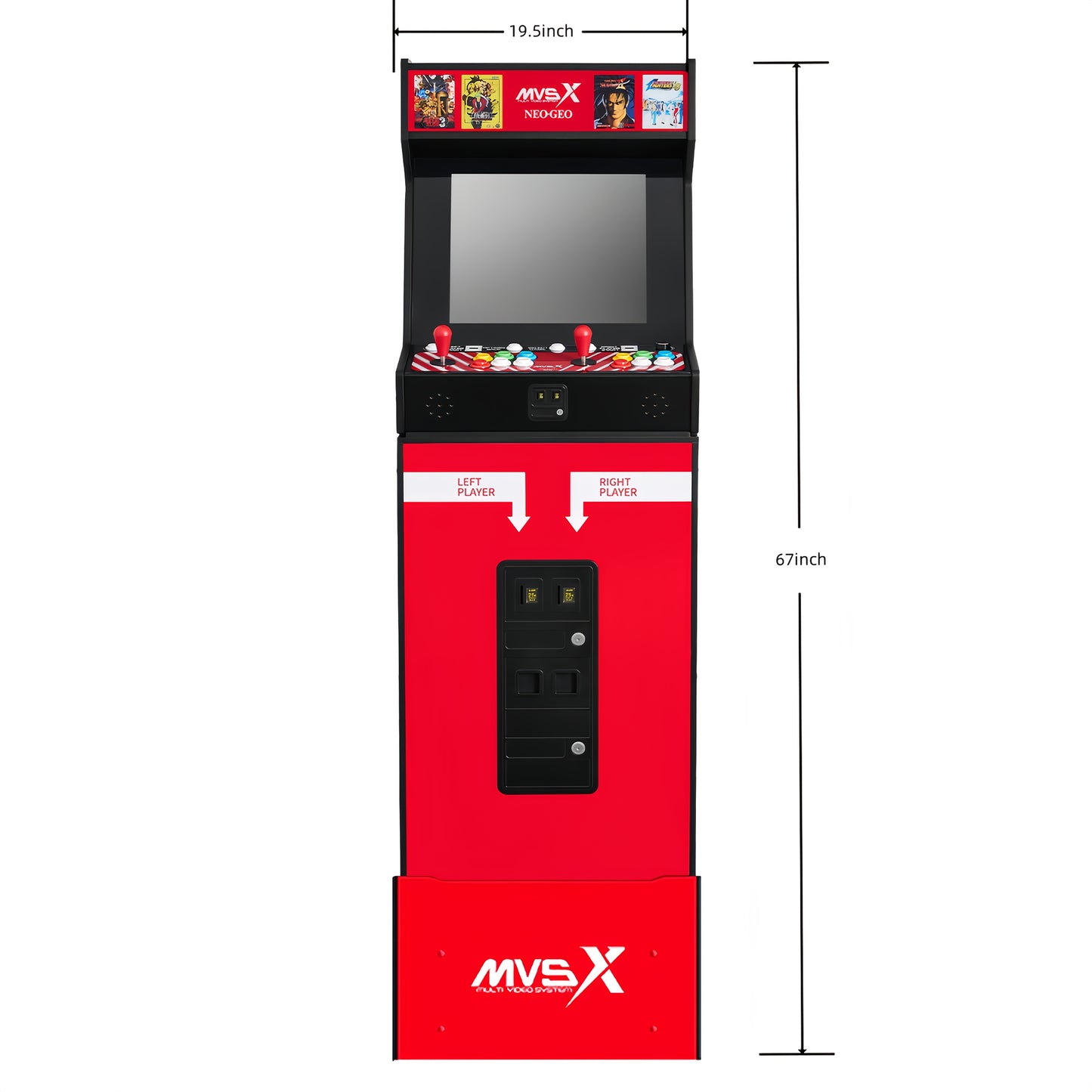 UNICO MVSX 17" SNK Retro Arcade Cabinet - Easter Edition