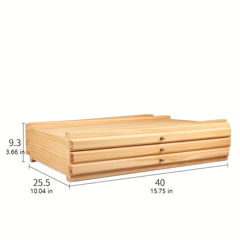Portable Art Tool Organizer with Drawers for Artists