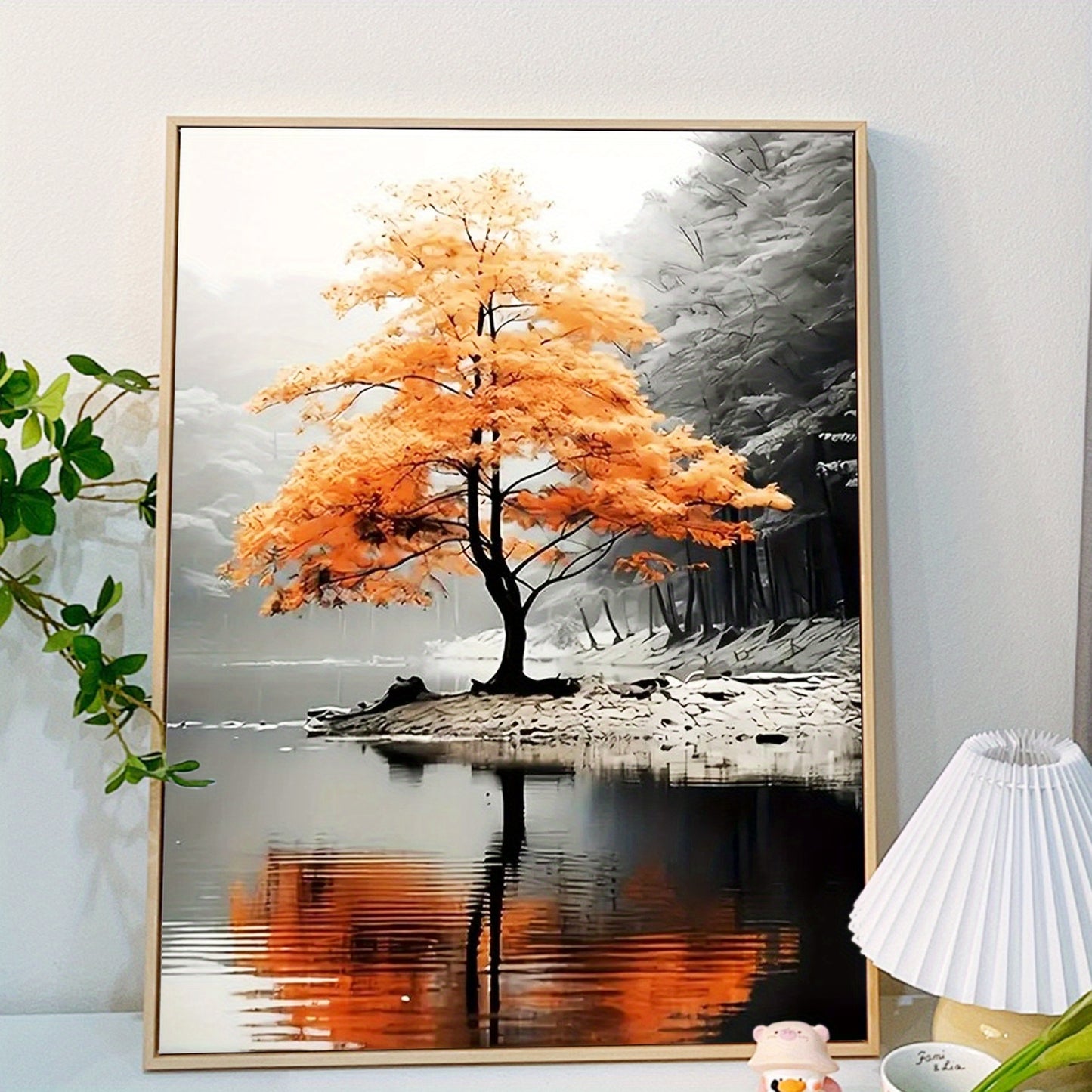 Tree Paint By Numbers Kit For Adults 16x20 Inch Acrylic Art
