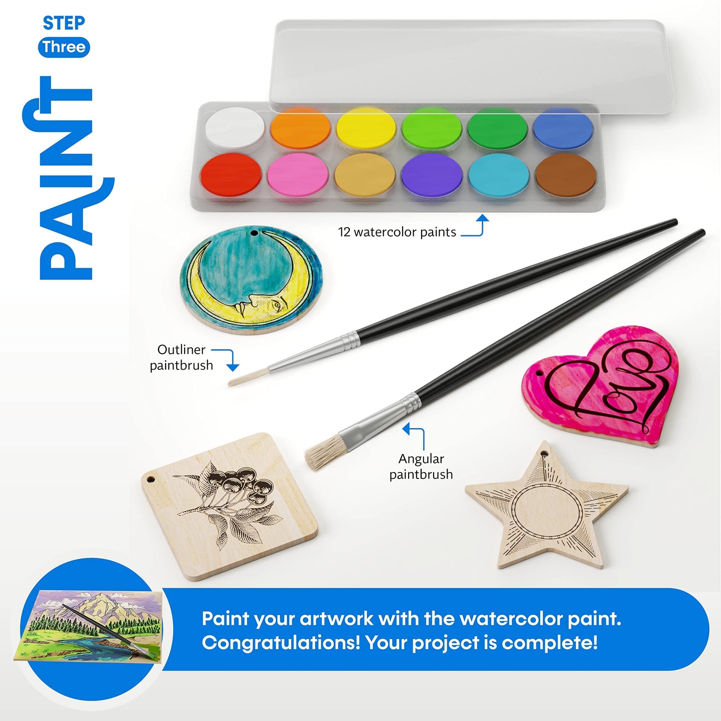Beginner Wood Burning Kit For Kids And Teens Craft Set