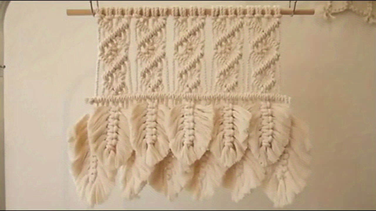 4mm Beige Cotton Rope 54.68 Yards For DIY Crafting Kit