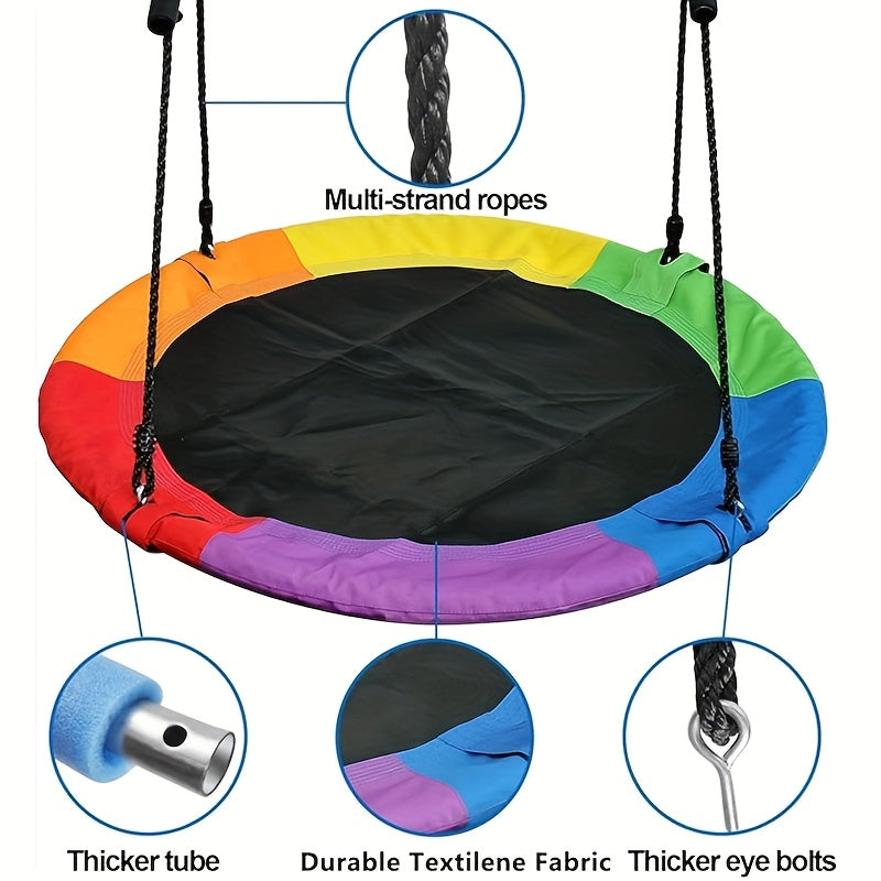 Butterfly Outdoor Rope Swing 900D Oxford Disc Seat Deluxe