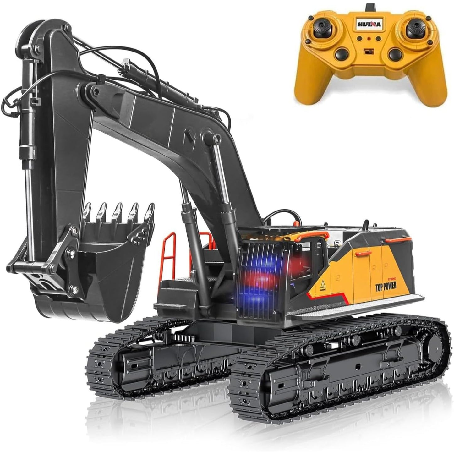 Alloy RC Crawler Excavator 1/14 Scale with Lights and Sound