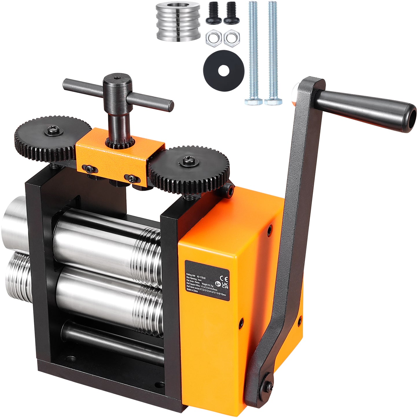 VEVOR 3 In 1 Rolling Mill For Metal Jewelry Making Pro