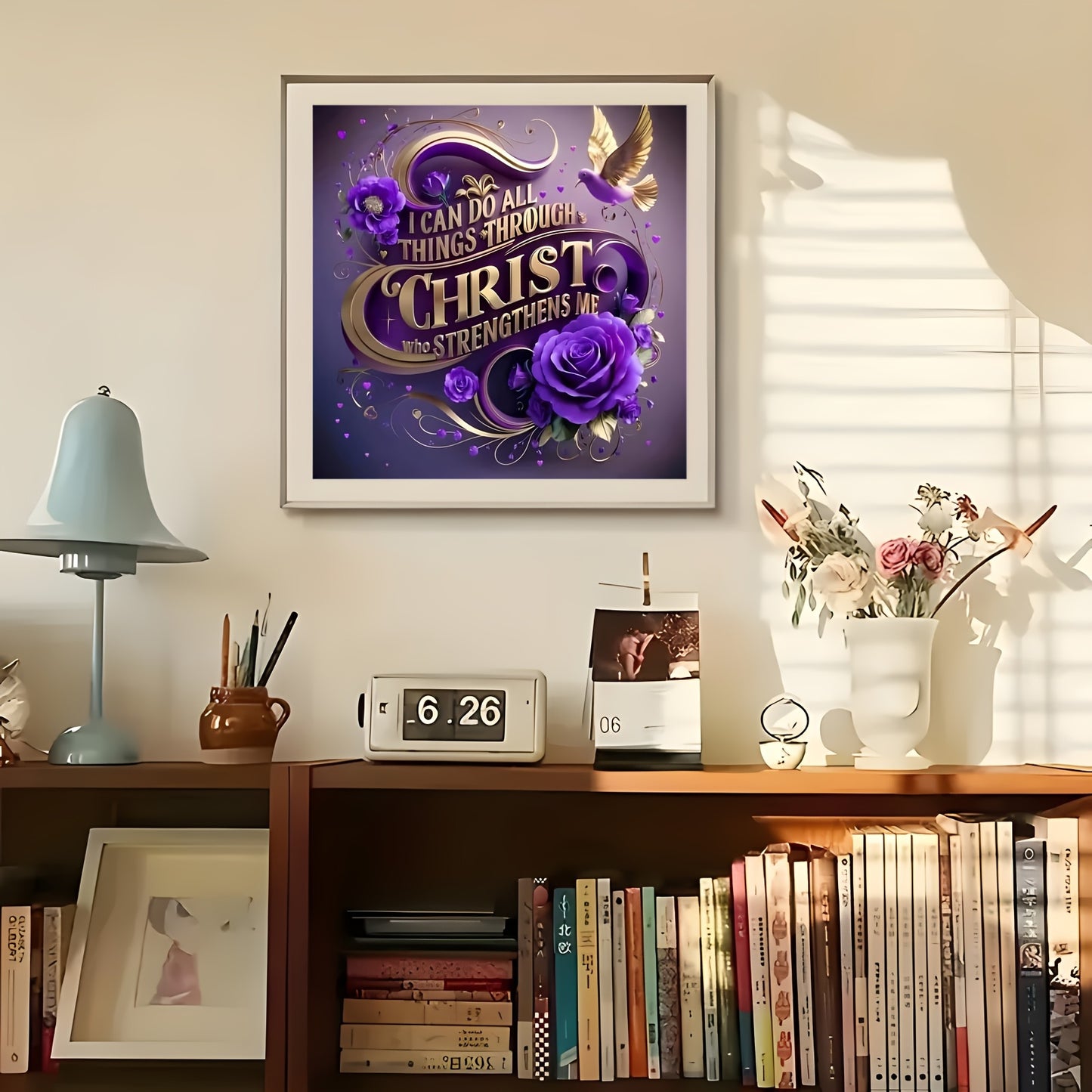 5D DIY Frameless Diamond Painting Art Set for Home Decor