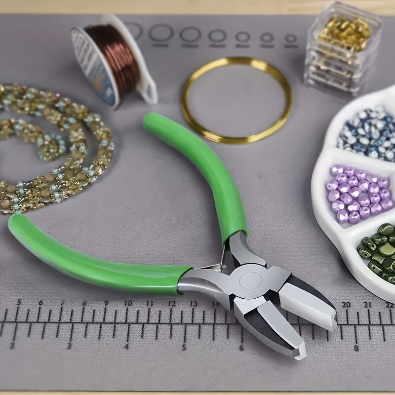 8Pcs Jewelry Pliers Set With Round Nose And Oblique Pliers