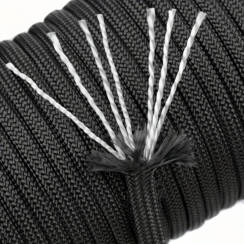 OTOEZ 500ft Nylon Rope 4mm 7 Strand Weatherproof Camping