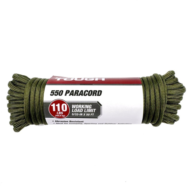 Hyper Tough 550 Rope Heavy Duty Survival Cord Fifty Feet