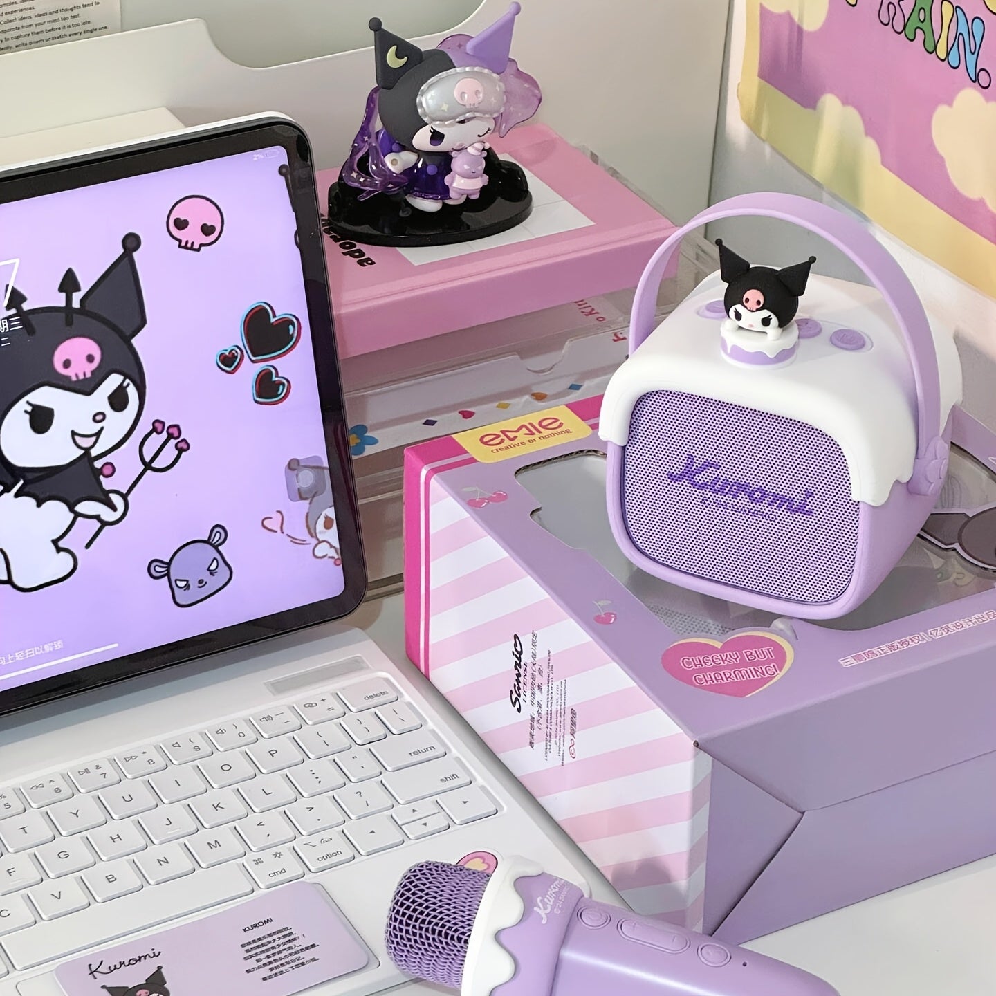 Sanrio Hello Kitty Mini Karaoke Machine With Strap