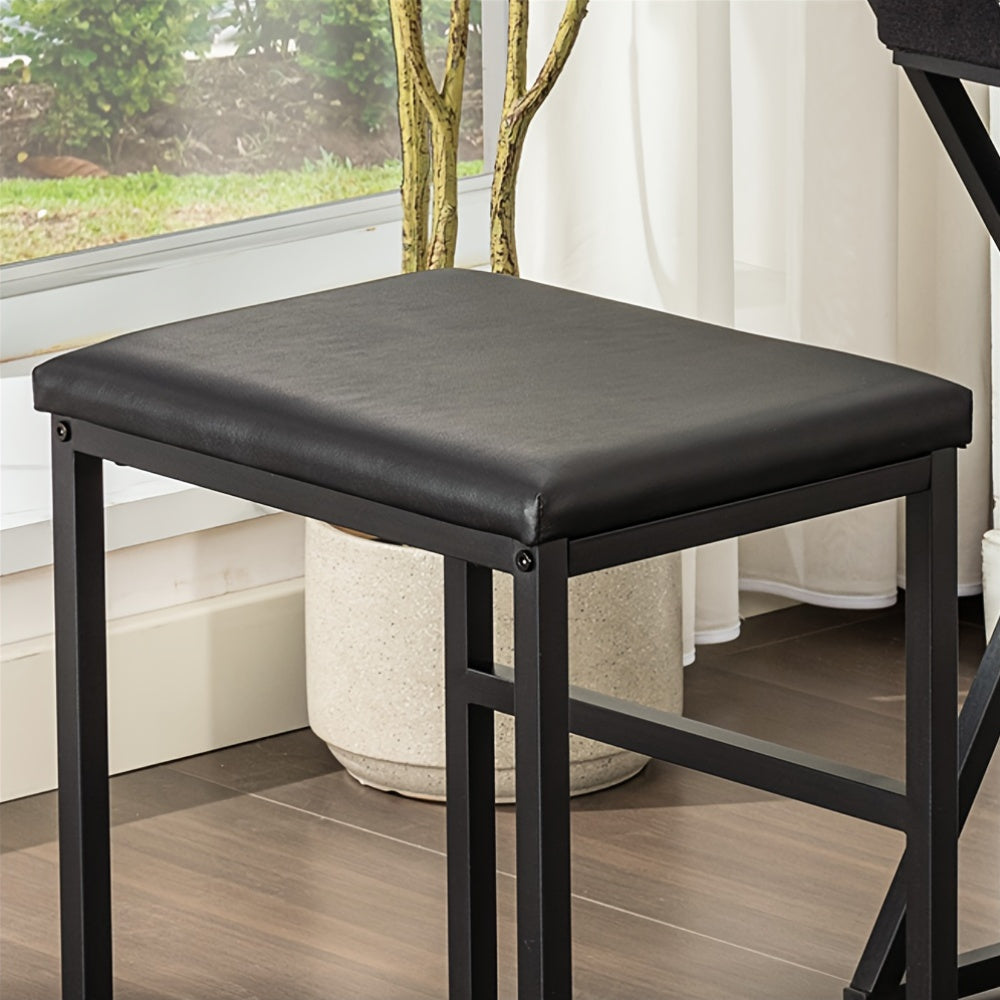 Brown Adjustable Drafting Table With Drawers And Stool