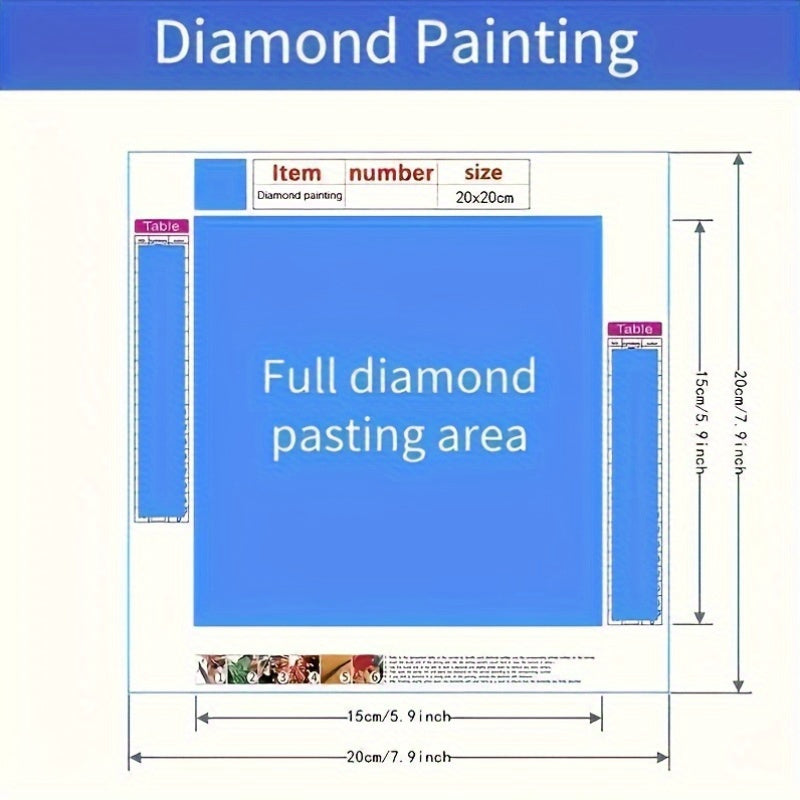 5D Diamond Painting Kit Round Diamonds Bear Forest Scene