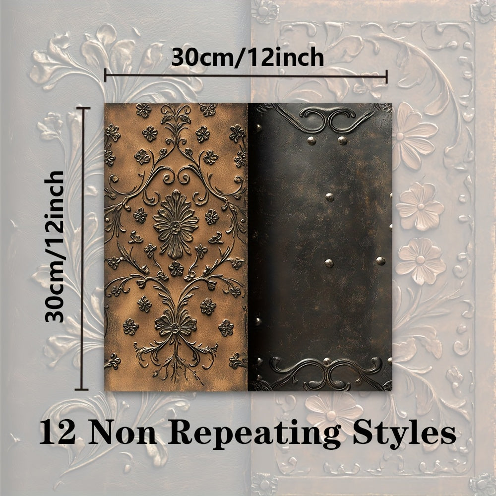 36 Sheet 12x12 Scrapbook Paper Pack With 12 Designs For DIY Albums Gift Wrapping And Planner Decoration