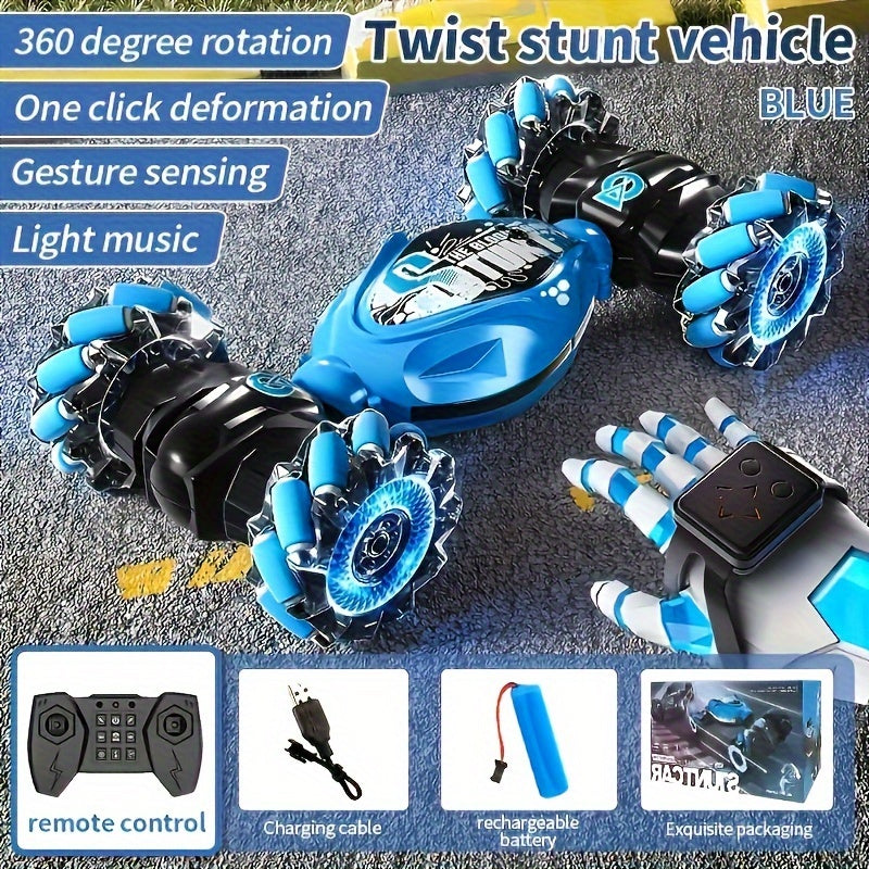 Eohemoral Deformable 4WD 2.4G RC Off-Road Stunt Toy