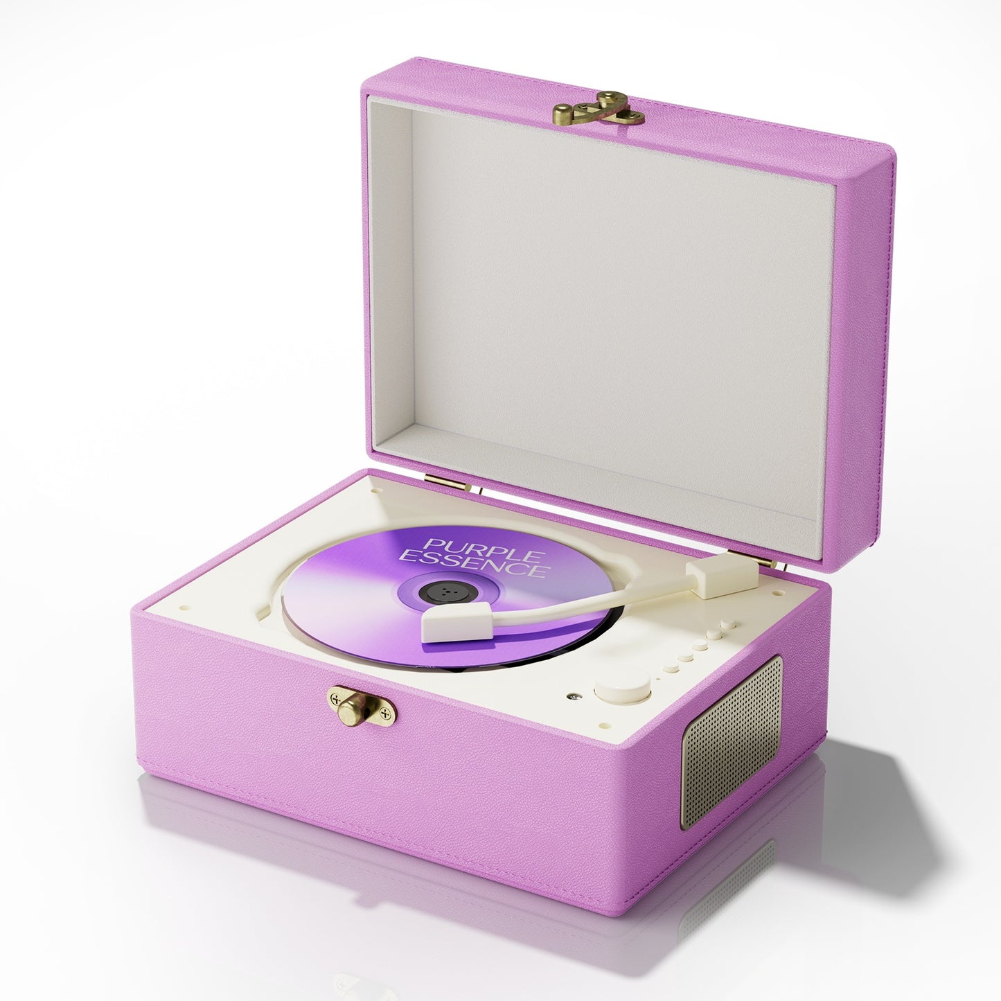 Yintiny Box Style CD Player With Built In Speakers Wireless