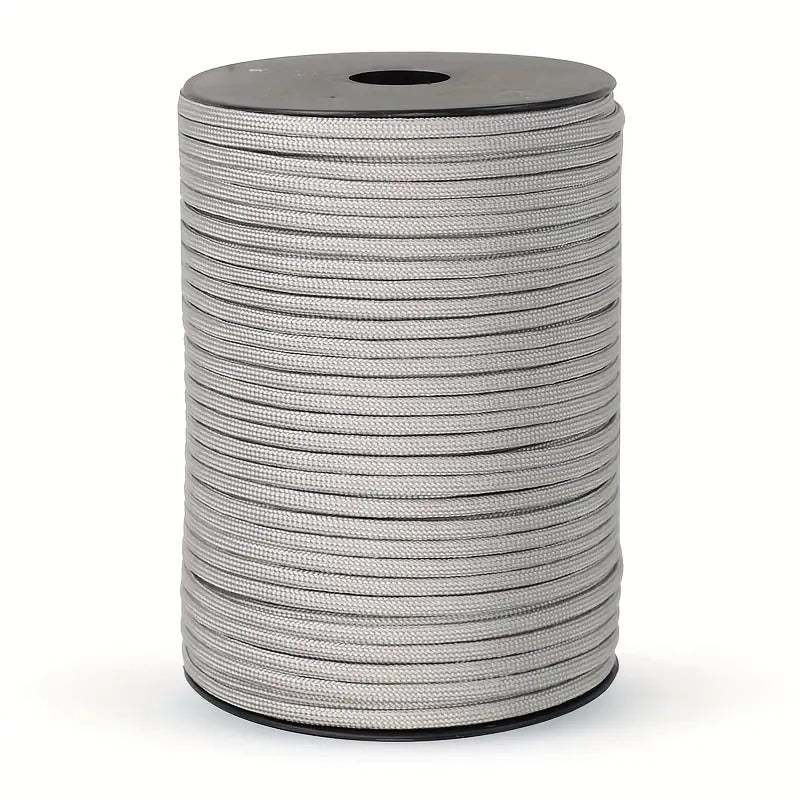 9 Core Heavy Duty Rope 4mm 1968 Inch Black Survival Cord