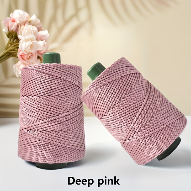 Multicolor Ice Twine Hollow Thread 450g For DIY Knitting