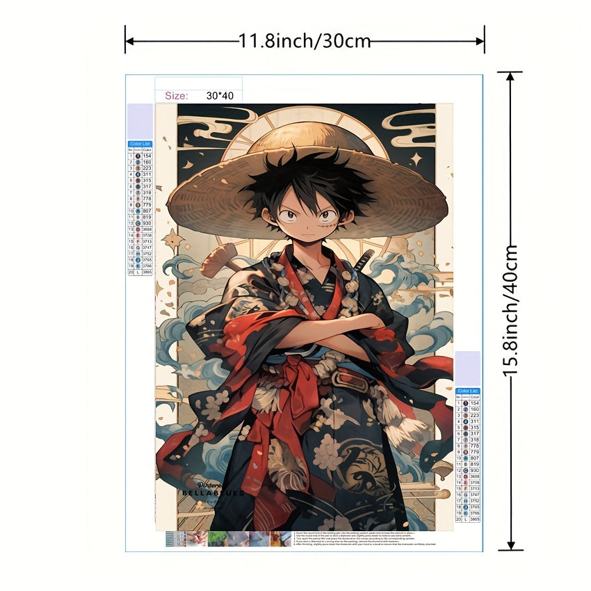 5D DIY Diamond Painting Kit With Anime Full Drill Art