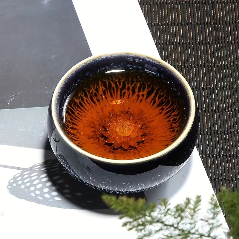 Handmade Jian Zhan Ceramic Tea Cup Traditional Porcelain