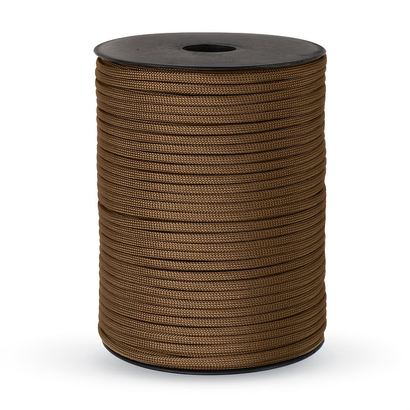 9 Core Heavy Duty Rope 4mm 1968 Inch Black Survival Cord
