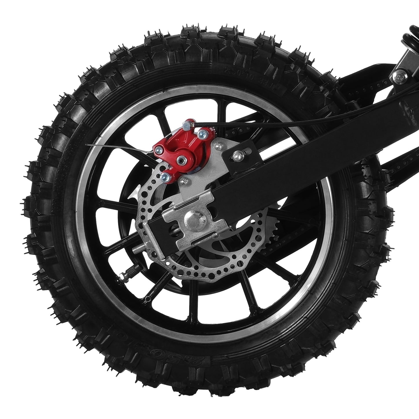 Gas-Powered Red 49cc 2-Stroke Kids Mini Motocross Bike
