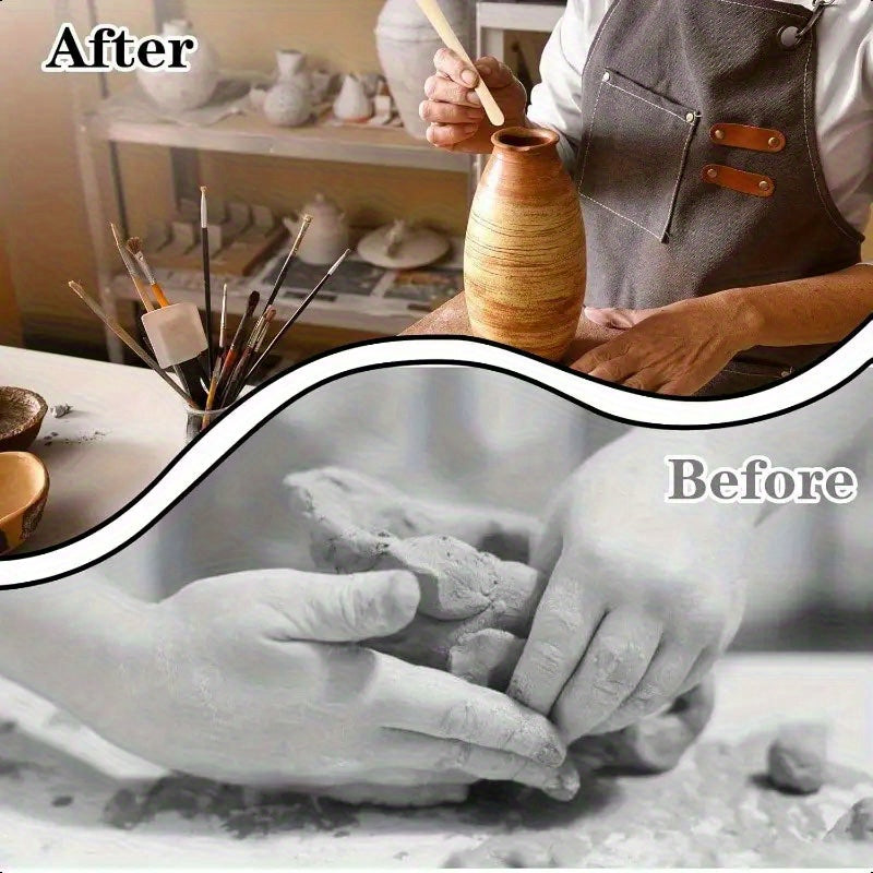 43Pcs Pottery Tools Kit For Air Dry Clay And Sculpting