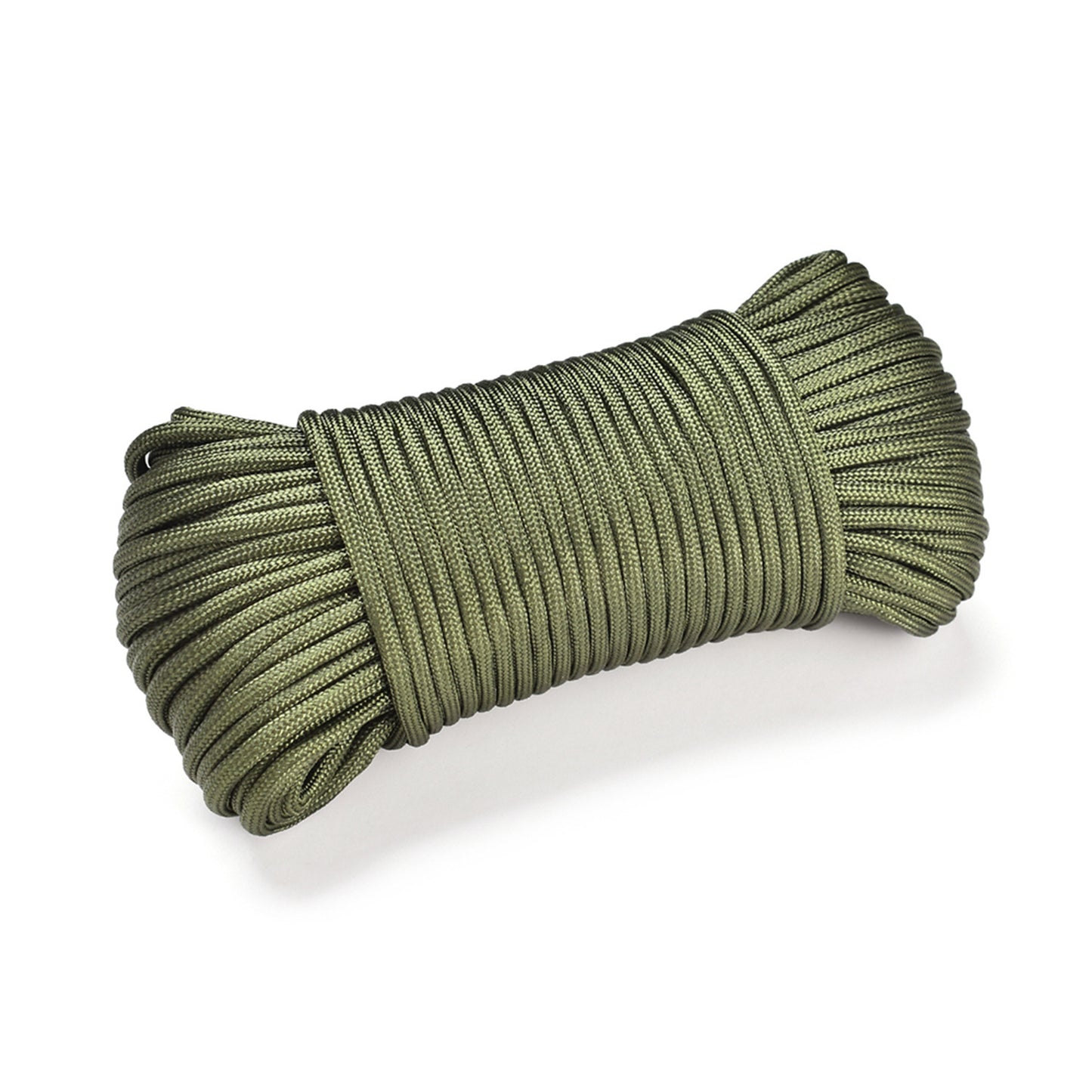 Green Nylon Rope 1181 Inch Braided Rope For Camping Fishing