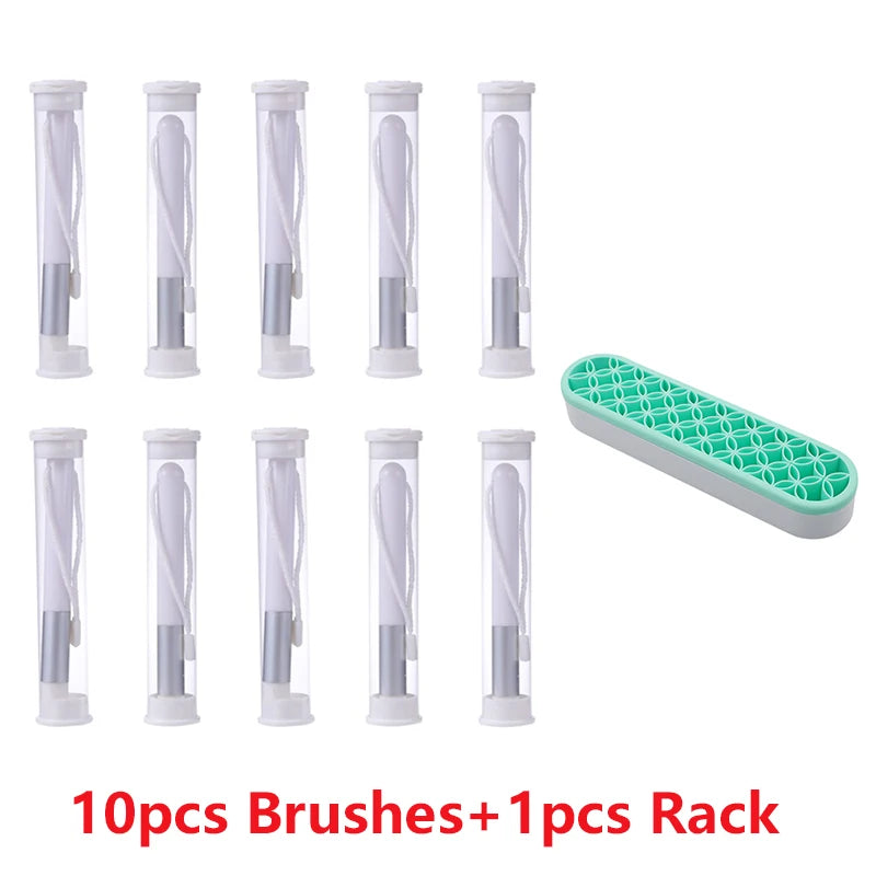 Mini Blending Brush Set 10-40pcs for DIY Scrapbooking and Painting