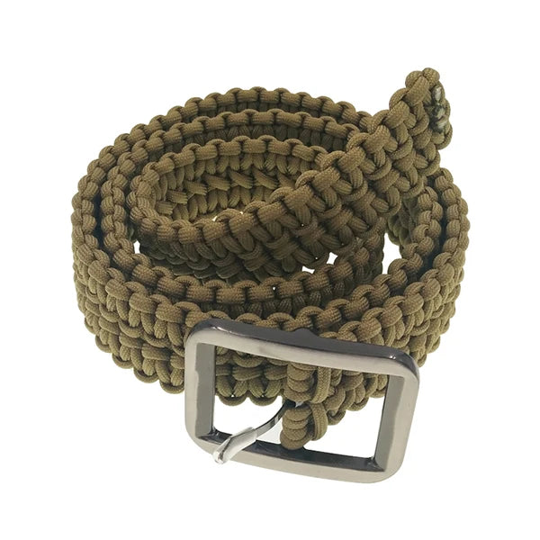 Tactical Paracord Belt 550 Survival Waist Belt With Buckle