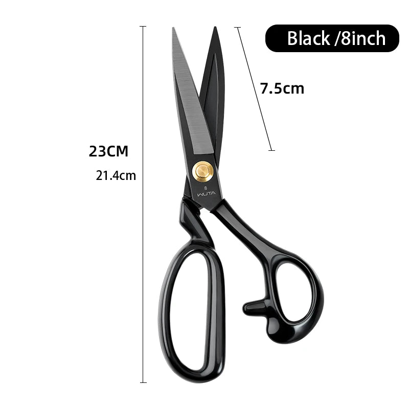 Wuta Professional Leather Cutting Scissors Sharpness