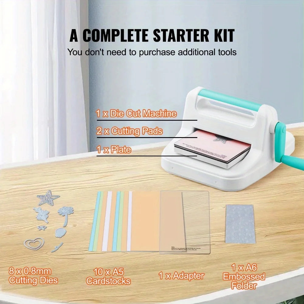 Compact Manual Die Cutting Machine for Artistic Projects
