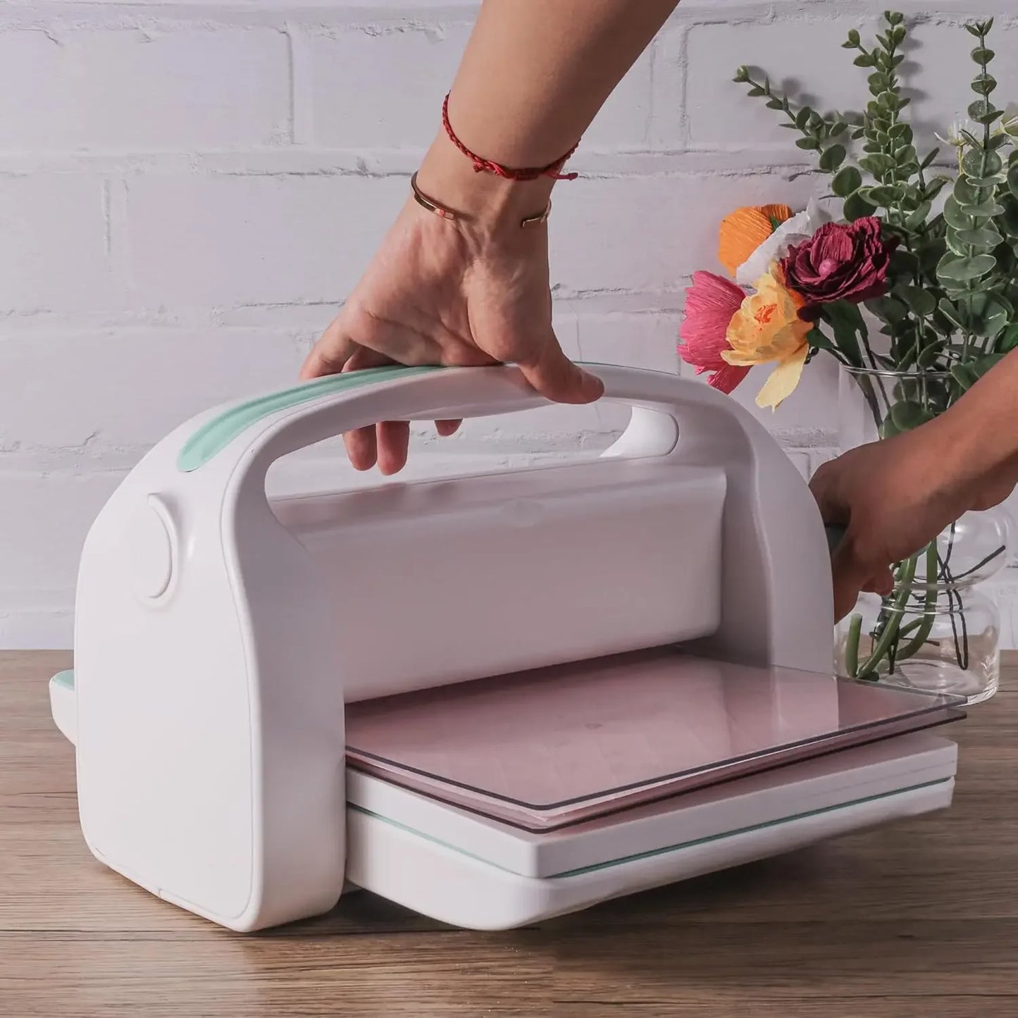 Manual Die Cutting Machine 9 Inch Opening Scrapbooking Starter Kit