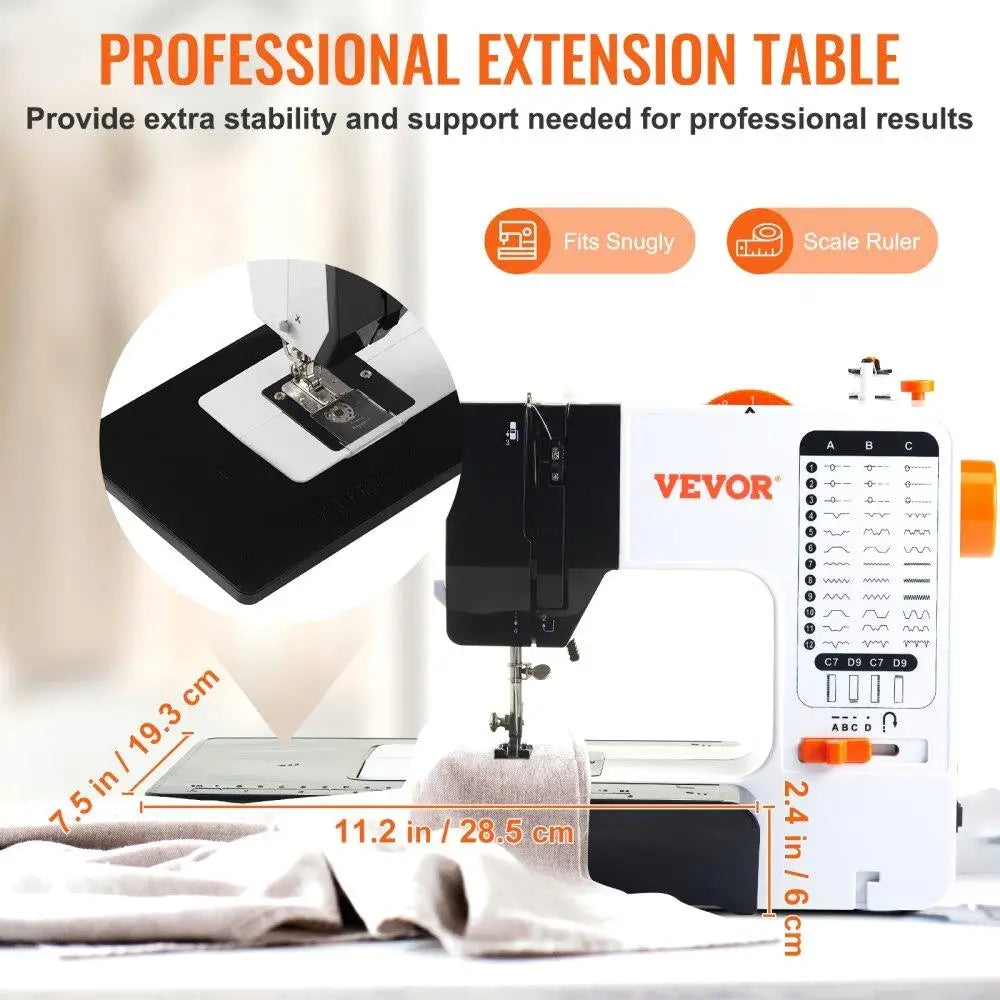 Portable Sewing Machine for Beginners With 38 Stitches