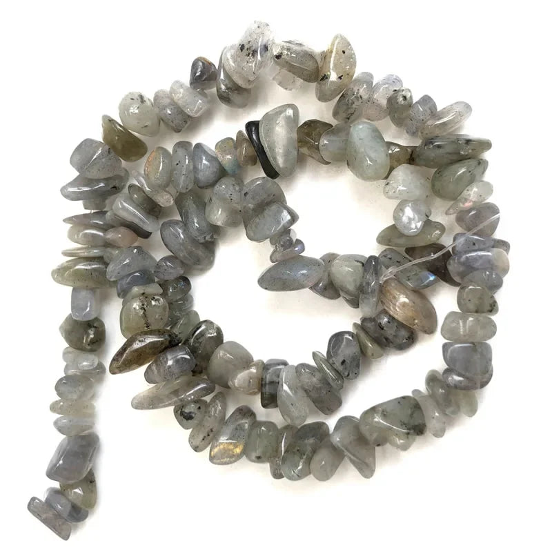 Natural Irregular Gravel Crystal Quartz Beads for Jewelry Making