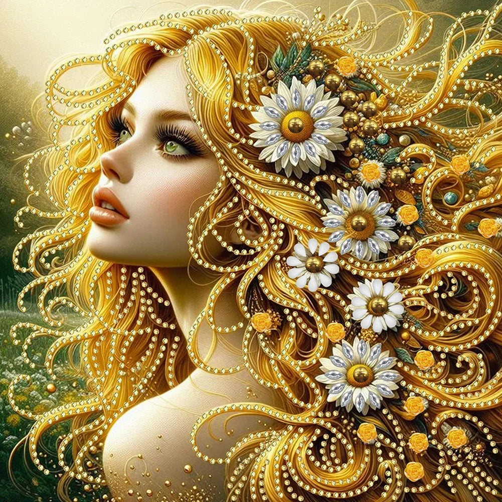 30x30cm 5D DIY Fairy Diamond Painting Kit for Home Decor
