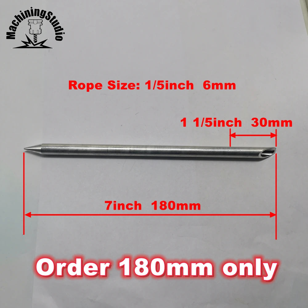 Aluminum Alloy Rope Splicing Fids for Dyneema Sizes