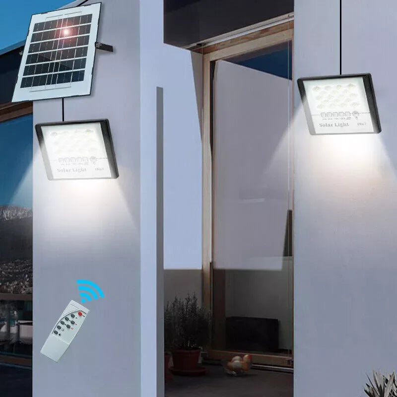 300W LED Solar Street Lights Waterproof Outdoor Flood Lamps