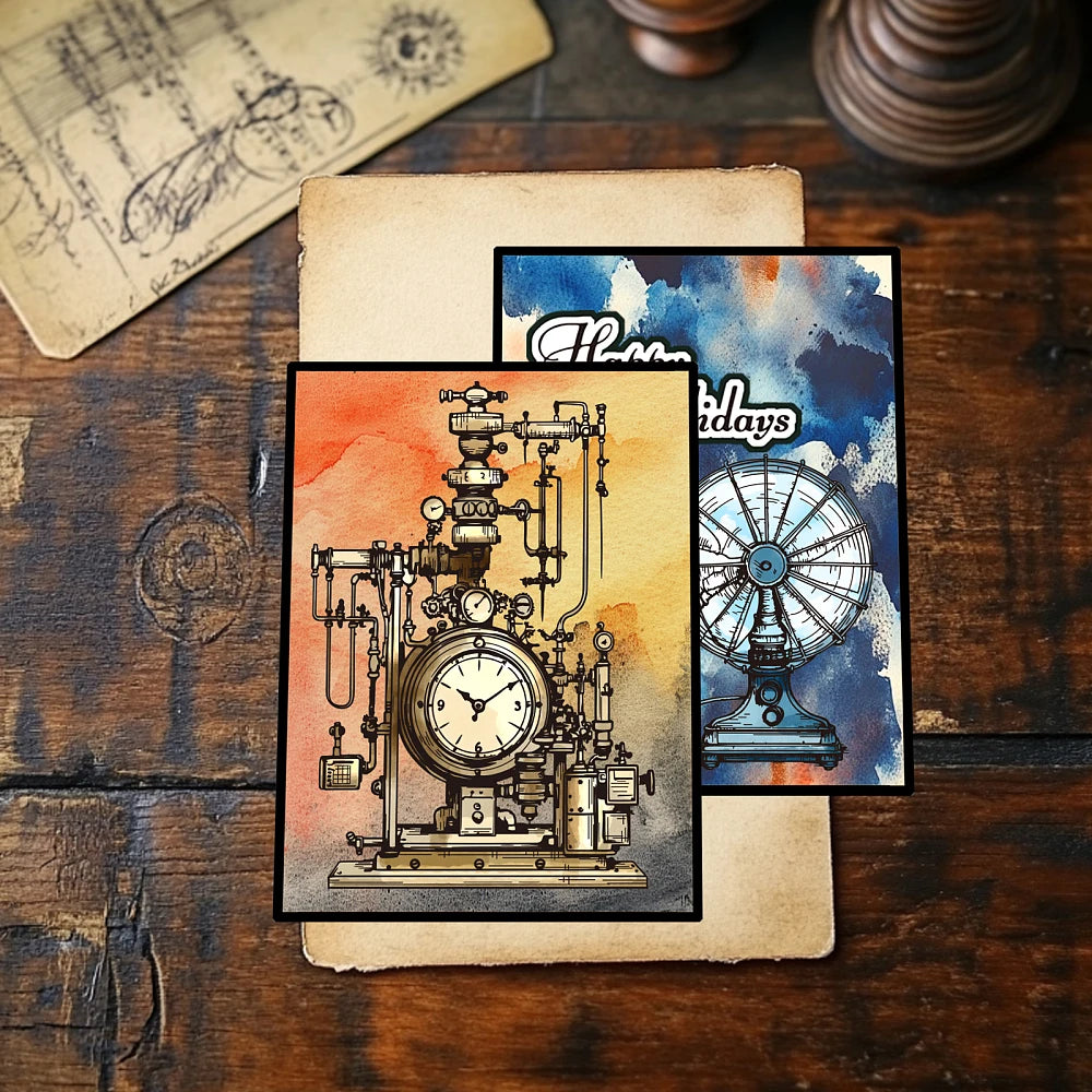 Custom Clear PVC Light Bulb Stamps for DIY Scrapbooking