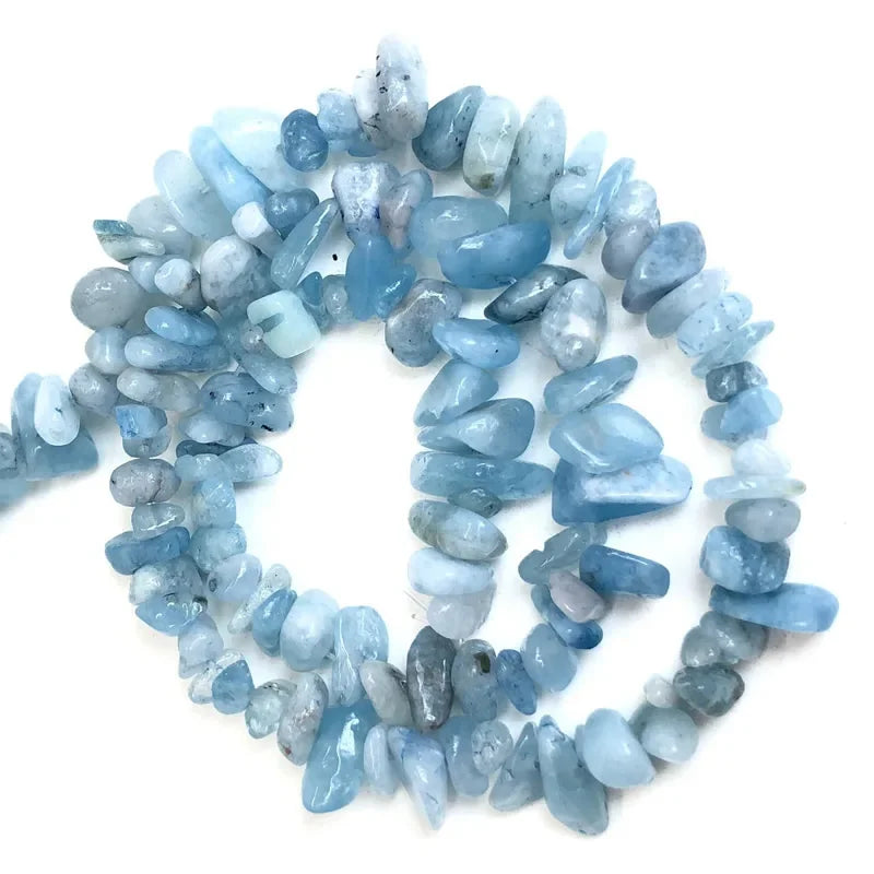 Natural Irregular Gravel Crystal Quartz Beads for Jewelry Making