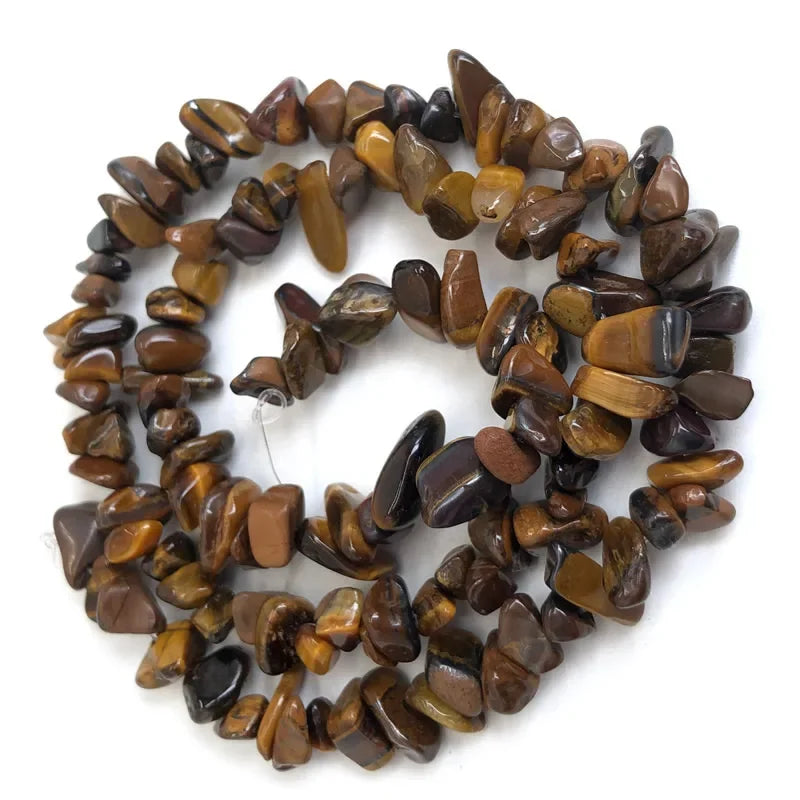 Natural Irregular Gravel Crystal Quartz Beads for Jewelry Making