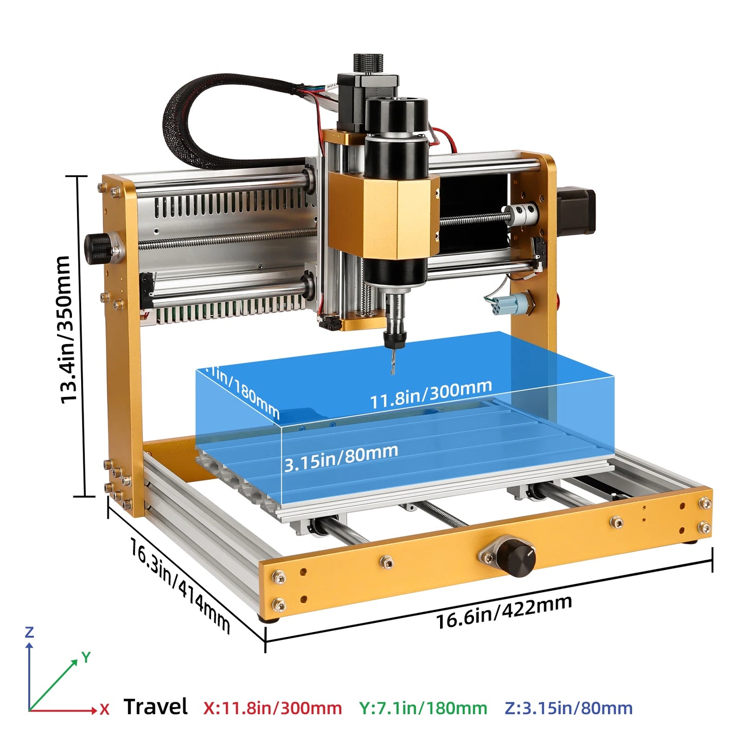CNC 3018 Pro Router Engraver With Laser Module 3 Axis DIY