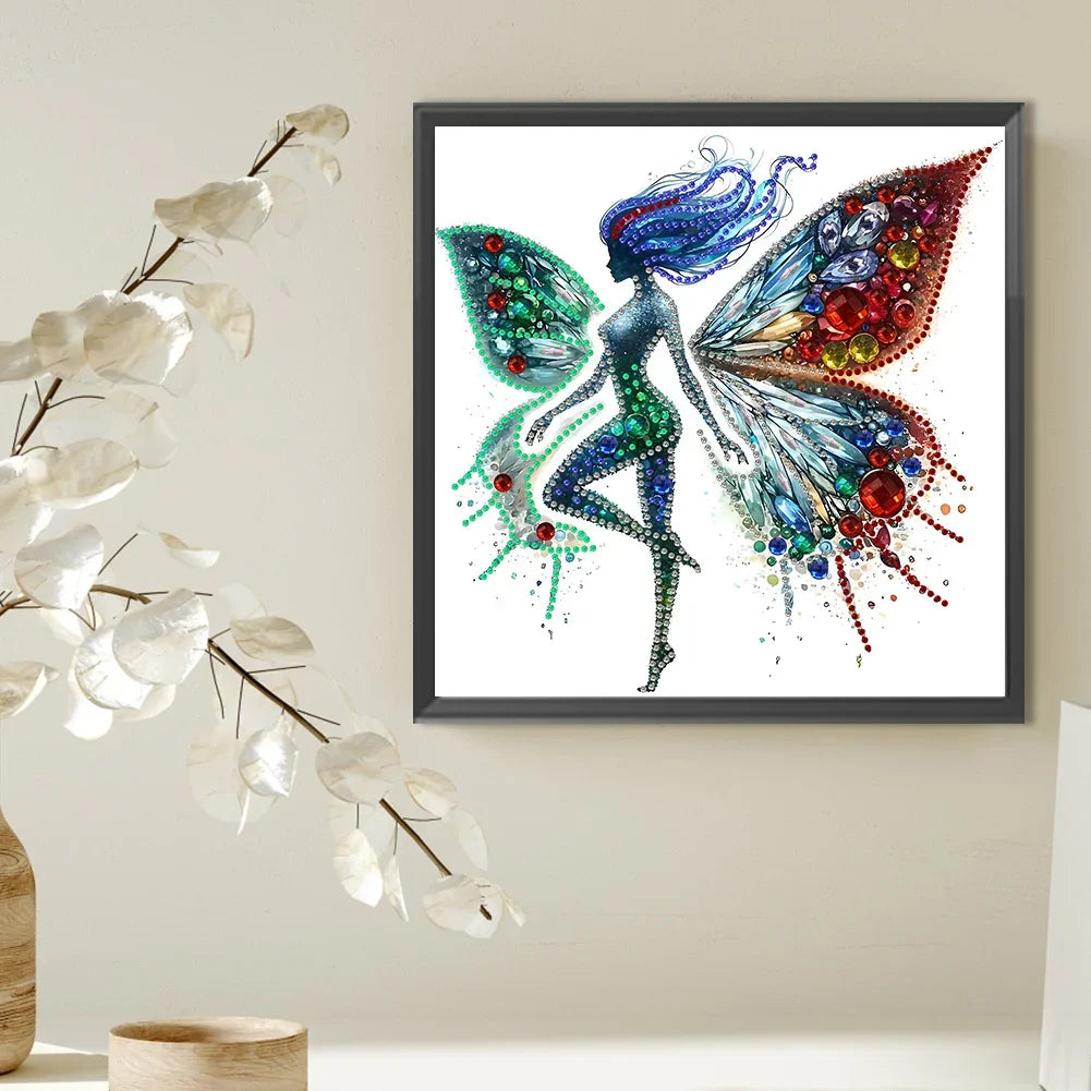 30x30cm 5D DIY Fairy Diamond Painting Kit for Home Decor