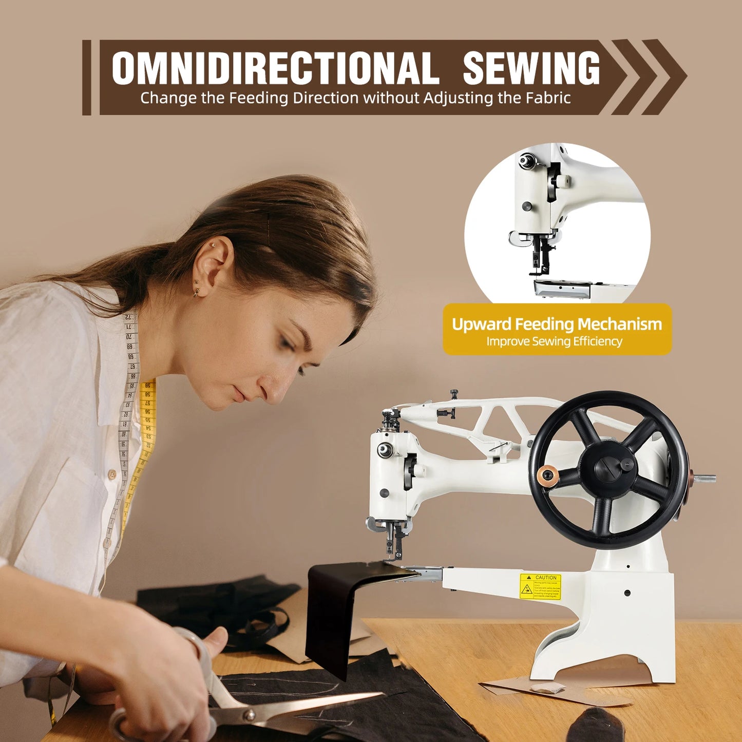 Manual Leather Shoe Sewing Machine Heavy Duty Cobbler Stitcher