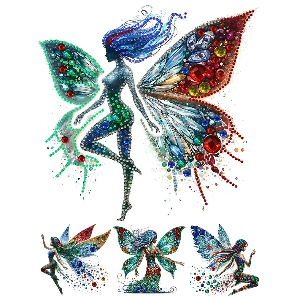 30x30cm 5D DIY Fairy Diamond Painting Kit for Home Decor