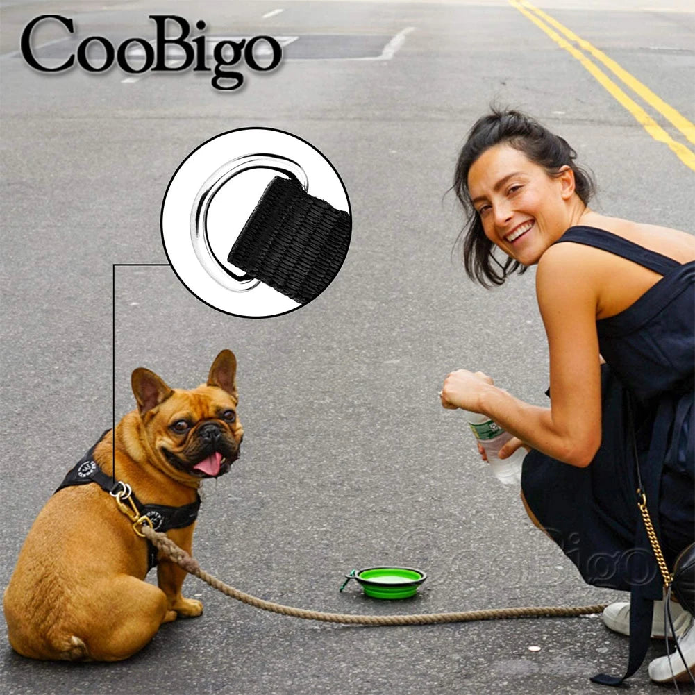 Metal D Ring Set for Belts and Bags Hardware 10mm 50mm