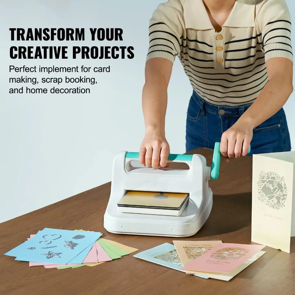 Compact Manual Die Cutting Machine for Artistic Projects